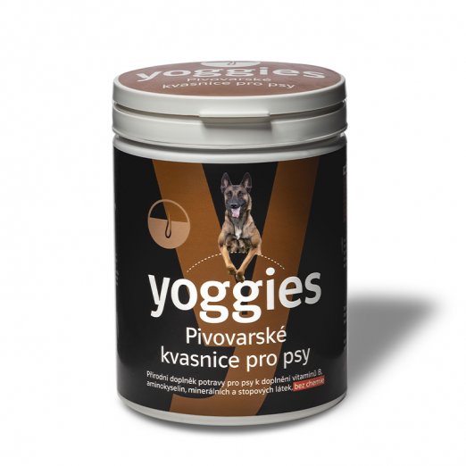 Yoggies Pivovarské kvasnice pro psy 500g