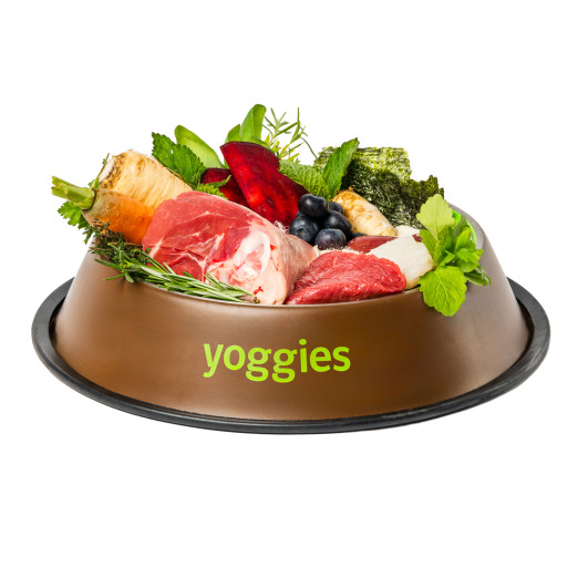 2kg Yoggies Jehněčí maso&bílá ryba, granule lisované za studena s probiotiky