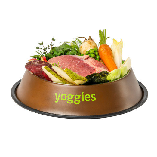 20kg Yoggies Ibérico vepřové maso s jablky, granule lisované za studena s probiotiky
