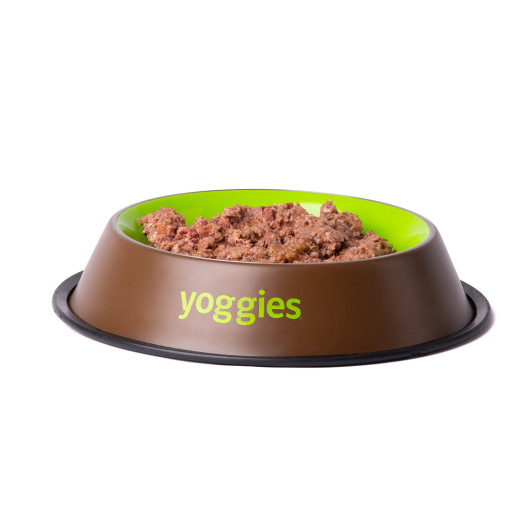 400g Yoggies zvěřinová konzerva s dýní, brusinkami a pupálkovým olejem