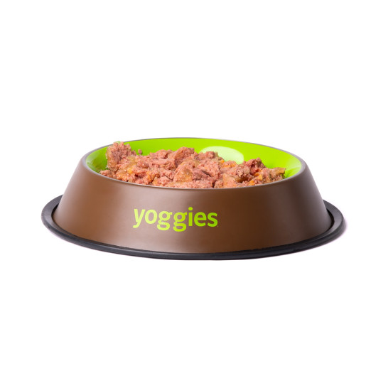 800g Yoggies krůtí konzerva s batáty a bodlákovým olejem